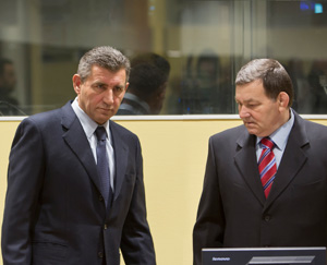 Ante Gotovina & Mladen Markac, Photo: Guardian